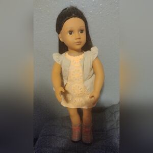 Our Generation Black Growing Hair 18-in Doll With Brown Eyes